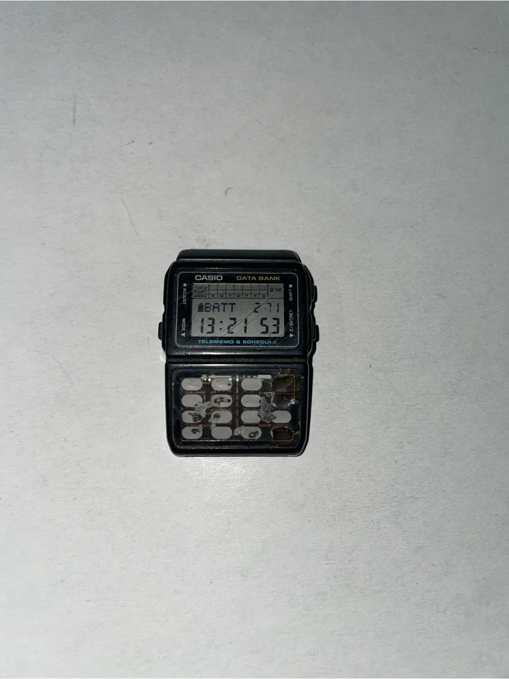 CASIO DATA BANK CALCUATOR WATCH DBC-61 JAPAN - Read Description